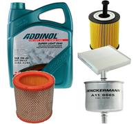 DENCKERMANN Controllo Set ADDINOL SUPER LIGHT 5W-40 5L Per Citroën Berlingo