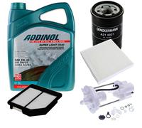 DENCKERMANN Controllo Set ADDINOL SUPER LIGHT 5W-40 5L Per Honda Civic VIII