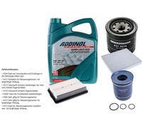 Denckermann Controllo Set Addinol Super Light 5W-40 5L per Hyundai Kona 1.6