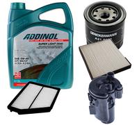 DENCKERMANN Controllo Set ADDINOL SUPER LIGHT 5W-40 5L Per Hyundai Matrix