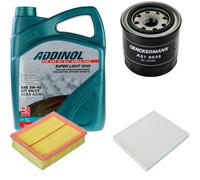 DENCKERMANN Controllo Set ADDINOL SUPER LIGHT 5W-40 5L Per Hyundai Sonata V