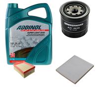 DENCKERMANN Controllo Set ADDINOL SUPER LIGHT 5W-40 5L Per KIA Carens III