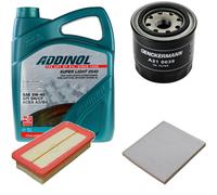 DENCKERMANN Controllo Set ADDINOL SUPER LIGHT 5W-40 5L Per KIA Rio II 1.4