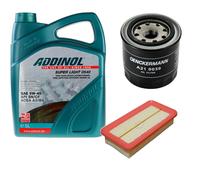 DENCKERMANN Controllo Set ADDINOL SUPER LIGHT 5W-40 5L Per KIA Rio II 1.4