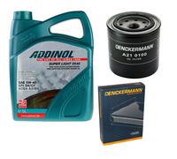 DENCKERMANN Controllo Set ADDINOL SUPER LIGHT 5W-40 5L Per KIA Sorento II