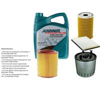 Denckermann Controllo Set Addinol Super Light 5W-40 5L per la Mercedes