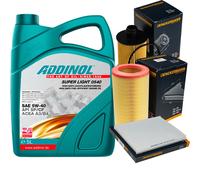 DENCKERMANN Controllo Set ADDINOL SUPER LIGHT 5W-40 5L Per Lancia Delta III