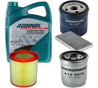 DENCKERMANN Controllo Set ADDINOL SUPER LIGHT 5W-40 5L Per Lancia Lybra SW