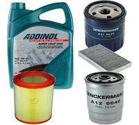 DENCKERMANN Controllo Set ADDINOL SUPER LIGHT 5W-40 5L Per Lancia Lybra SW