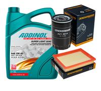 DENCKERMANN Controllo Set ADDINOL SUPER LIGHT 5W-40 5L Per Mazda 2 1.6
