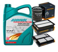 DENCKERMANN Controllo Set ADDINOL SUPER LIGHT 5W-40 5L Per Mazda 5 1.8 MZR