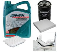 DENCKERMANN Controllo Set ADDINOL SUPER LIGHT 5W-40 5L Per Mitsubishi Lancer