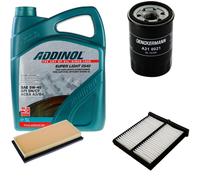DENCKERMANN Controllo Set ADDINOL SUPER LIGHT 5W-40 5L Per Mitsubishi Mirage