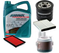 DENCKERMANN Controllo Set ADDINOL SUPER LIGHT 5W-40 5L Per Nissan X-Trail