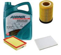 DENCKERMANN Controllo Set ADDINOL SUPER LIGHT 5W-40 5L Per Opel Agila (A)