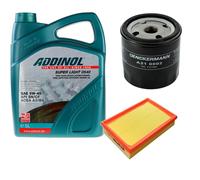 DENCKERMANN Controllo Set ADDINOL SUPER LIGHT 5W-40 5L Per Opel Calibra A