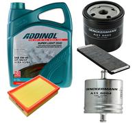 DENCKERMANN Controllo Set ADDINOL SUPER LIGHT 5W-40 5L Per Opel Calibra A