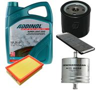 DENCKERMANN Controllo Set ADDINOL SUPER LIGHT 5W-40 5L Per Opel Calibra A