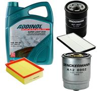 DENCKERMANN Controllo Set ADDINOL SUPER LIGHT 5W-40 5L Per Opel Combo 1.7 D