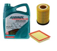 DENCKERMANN Controllo Set ADDINOL SUPER LIGHT 5W-40 5L Per Opel Corsa B 1.0I