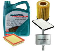 DENCKERMANN Controllo Set ADDINOL SUPER LIGHT 5W-40 5L Per Opel Corsa B 1.0I