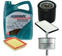DENCKERMANN Controllo Set ADDINOL SUPER LIGHT 5W-40 5L Per Opel Corsa B 1.4i