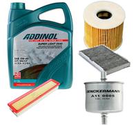 DENCKERMANN Controllo Set ADDINOL SUPER LIGHT 5W-40 5L Per Peugeot 307 1.6