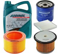 DENCKERMANN Controllo Set ADDINOL SUPER LIGHT 5W-40 5L Per Peugeot Partner