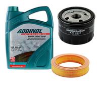 DENCKERMANN Controllo Set ADDINOL SUPER LIGHT 5W-40 5L Per Renault Clio I
