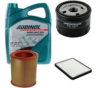 DENCKERMANN Controllo Set ADDINOL SUPER LIGHT 5W-40 5L Per Renault Megane I