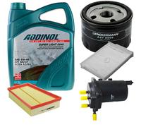 DENCKERMANN Controllo Set ADDINOL SUPER LIGHT 5W-40 5L Per Renault Megane II