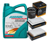DENCKERMANN Controllo Set ADDINOL SUPER LIGHT 5W-40 5L Per Suzuki Splash 1.0