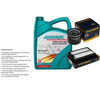 Denckermann Controllo Set Addinol Super Light 5W-40 5L per Suzuki Swift A V