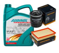 DENCKERMANN Controllo Set ADDINOL SUPER LIGHT 5W-40 5L Per Suzuki Wagon R+