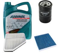 DENCKERMANN Controllo Set ADDINOL SUPER LIGHT 5W-40 5L Per Toyota RAV 4 III