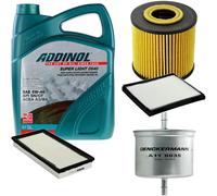 DENCKERMANN Controllo Set ADDINOL SUPER LIGHT 5W-40 5L Per Volvo V40 Kombi