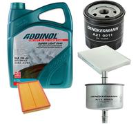 DENCKERMANN Controllo Set ADDINOL SUPER LIGHT 5W-40 5L Per VW Fox 1.4