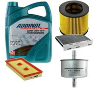 DENCKERMANN Controllo Set ADDINOL SUPER LIGHT 5W-40 5L Per VW Golf V 1.6 FSI