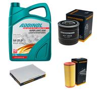 DENCKERMANN Controllo Set ADDINOL SUPER LIGHT 5W-40 5L Per VW Lupo 1.7 SDI