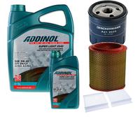 DENCKERMANN Controllo Set ADDINOL SUPER LIGHT 5W-40 6L Per Alfa Romeo 156