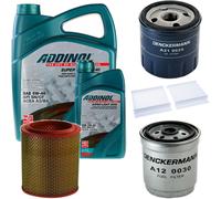 DENCKERMANN Controllo Set ADDINOL SUPER LIGHT 5W-40 6L Per Alfa Romeo 156