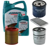 DENCKERMANN Controllo Set ADDINOL SUPER LIGHT 5W-40 6L Per Alfa Romeo 156