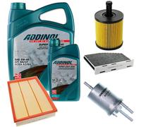 DENCKERMANN Controllo Set ADDINOL SUPER LIGHT 5W-40 6L Per Audi A3 Sportback