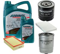 DENCKERMANN Controllo Set ADDINOL SUPER LIGHT 5W-40 6L Per Audi A6 Avant 2.5