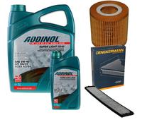 DENCKERMANN Controllo Set ADDINOL SUPER LIGHT 5W-40 6L Per BMW X3 XDRIVE20I