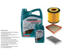 DENCKERMANN Controllo Set ADDINOL SUPER LIGHT 5W-40 6L Per Cadillac BLS