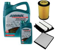 DENCKERMANN Controllo Set ADDINOL SUPER LIGHT 5W-40 6L Per Chevrolet Aveo