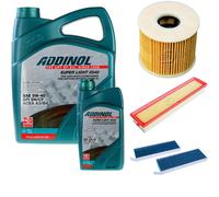 DENCKERMANN Controllo Set ADDINOL SUPER LIGHT 5W-40 6L Per Citroën Berlingo