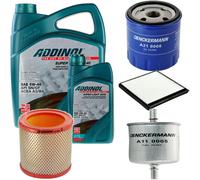 DENCKERMANN Controllo Set ADDINOL SUPER LIGHT 5W-40 6L Per Citroën Berlingo