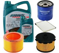 DENCKERMANN Controllo Set ADDINOL SUPER LIGHT 5W-40 6L Per Citroën Xsara 1.9